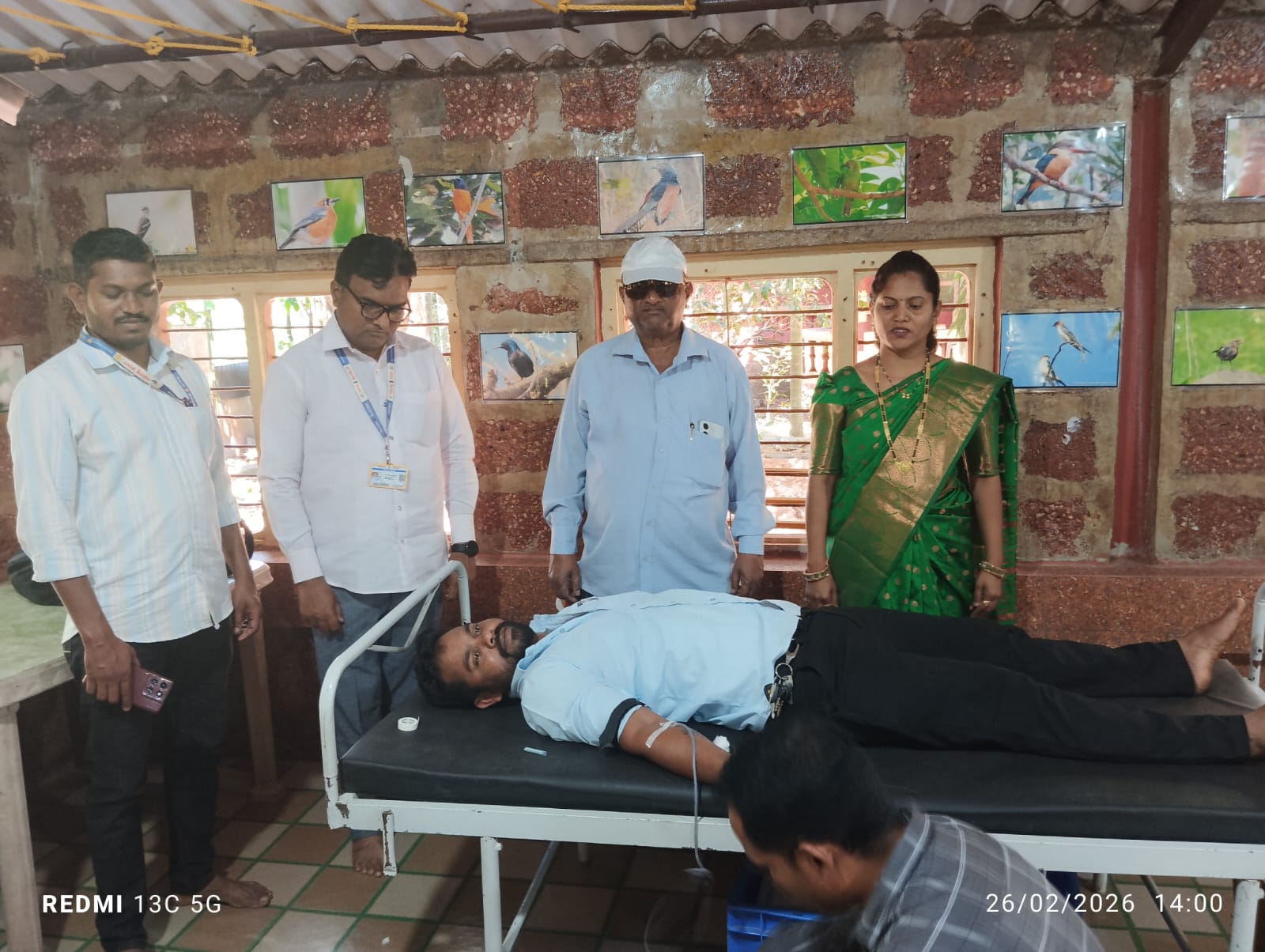 आबलोली येथील रक्तदान शिबिराला उत्स्फूर्त प्रतिसाद