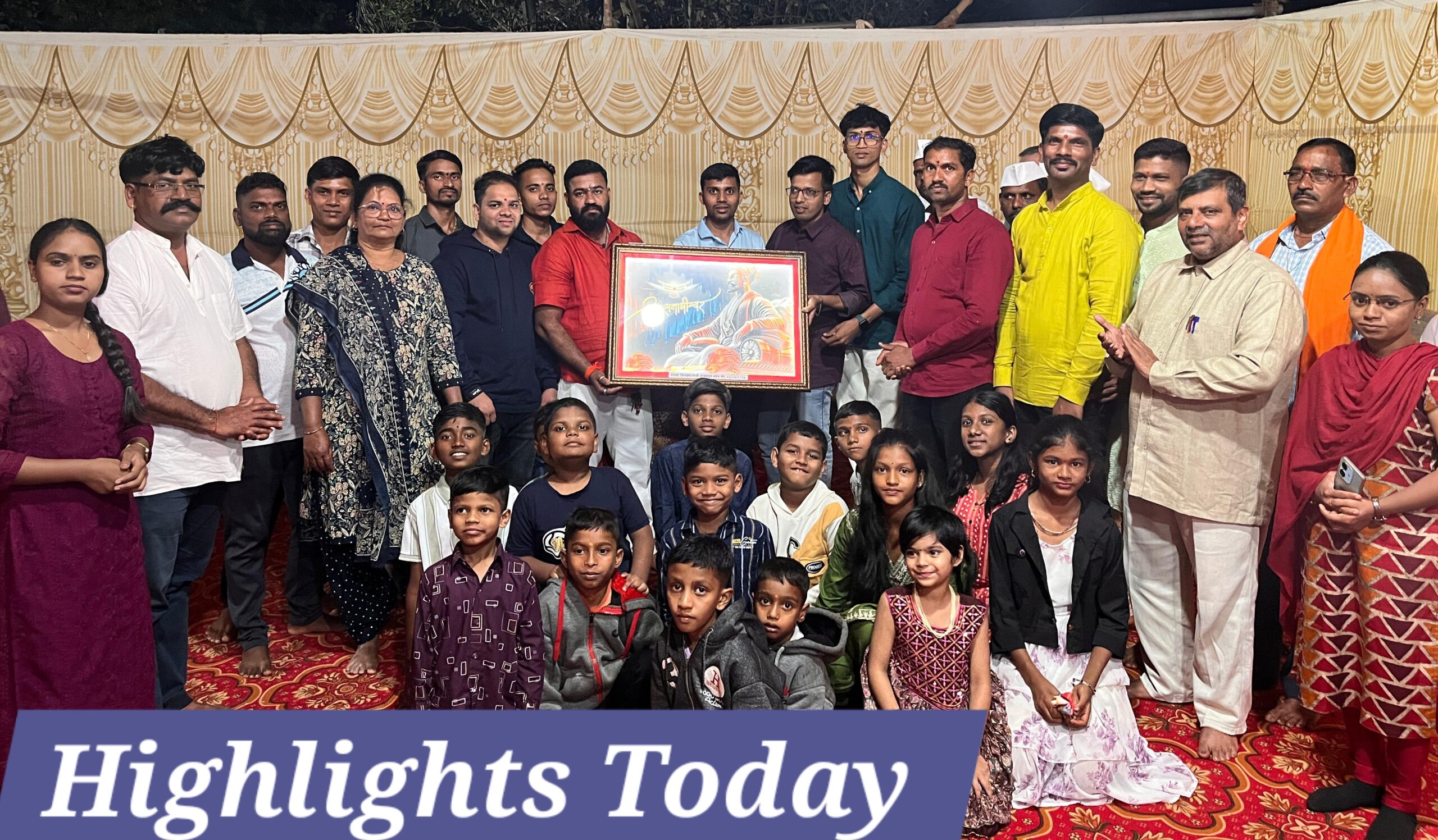 शिवभक्त कोकण लोकनाट्य ‘नमन’ फॉरेन रिटर्न कलाकारांचा भव्य सत्कार सोहळा उत्साहात संपन्न