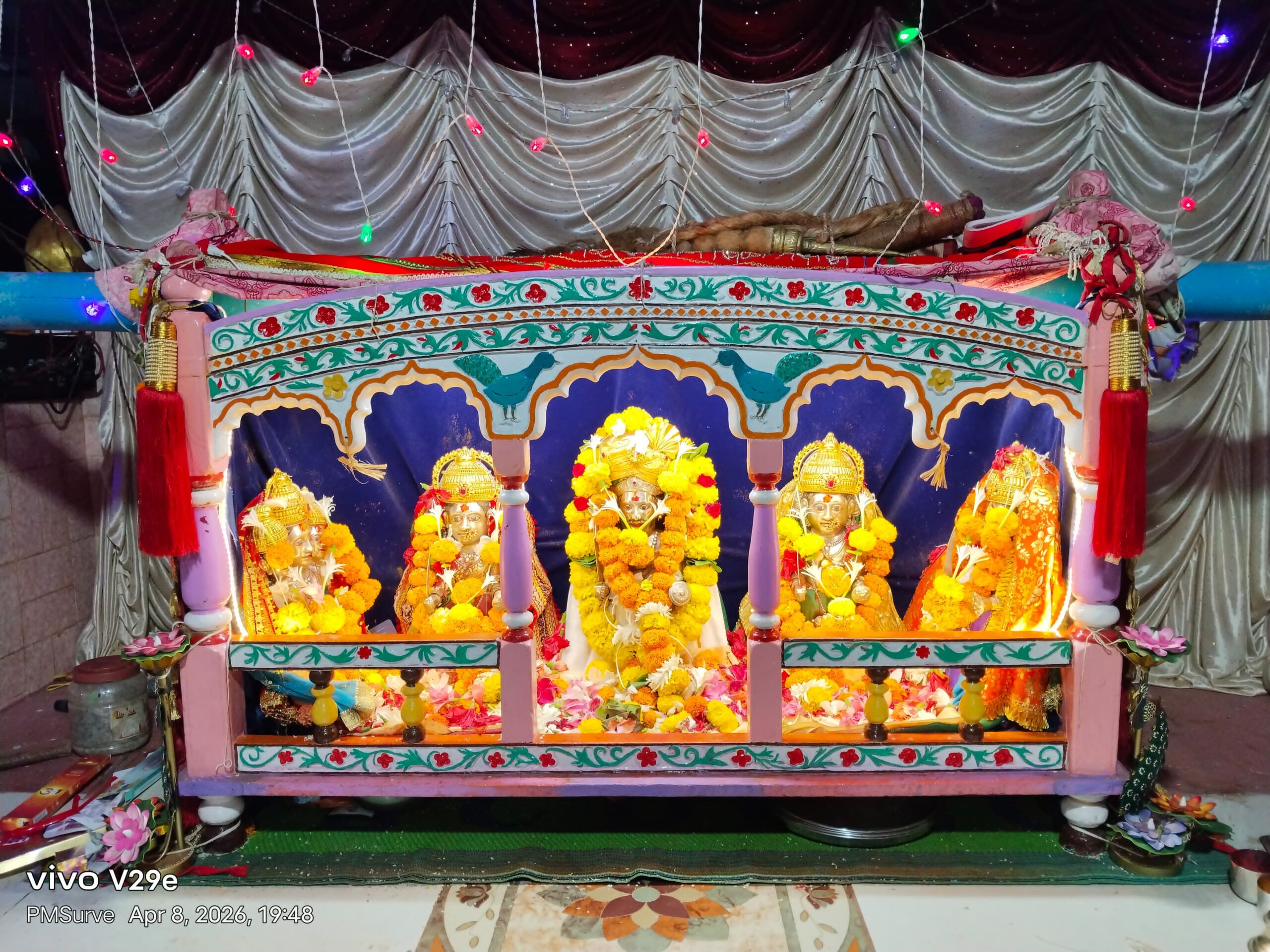 देव भक्तांच्या भेटीला येतोय! तवसाळमध्ये श्री महामाई सोनसाखळी देवीचा पालखी उत्सव सोहळा उत्साहात सुरू 